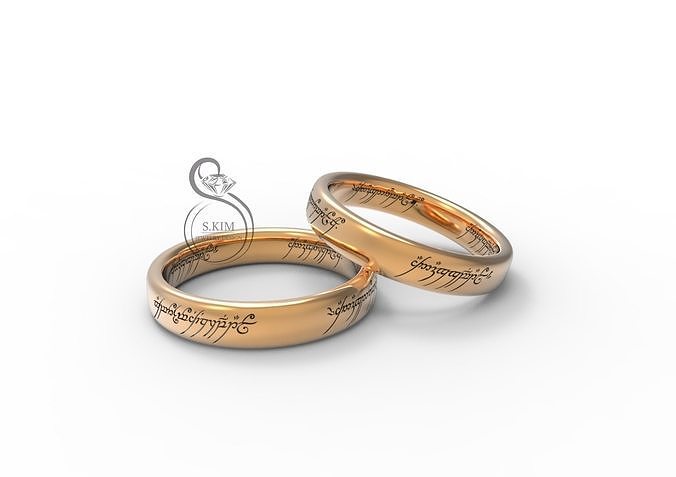 The One Ring 3D print model