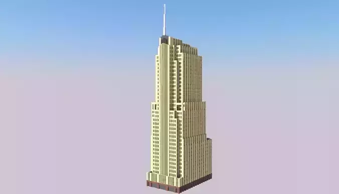 NBC Tower Chicago 3D print model