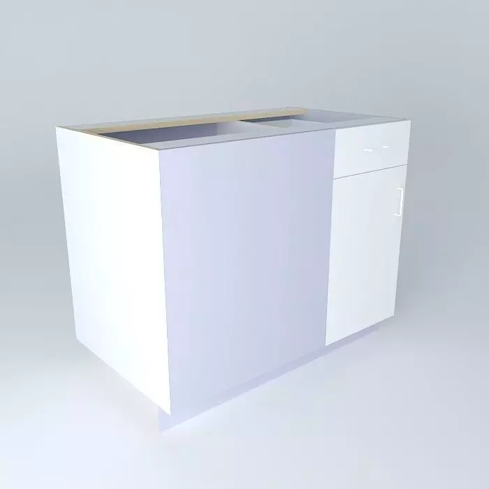 BB1D1D cabinet Free 3D model_0