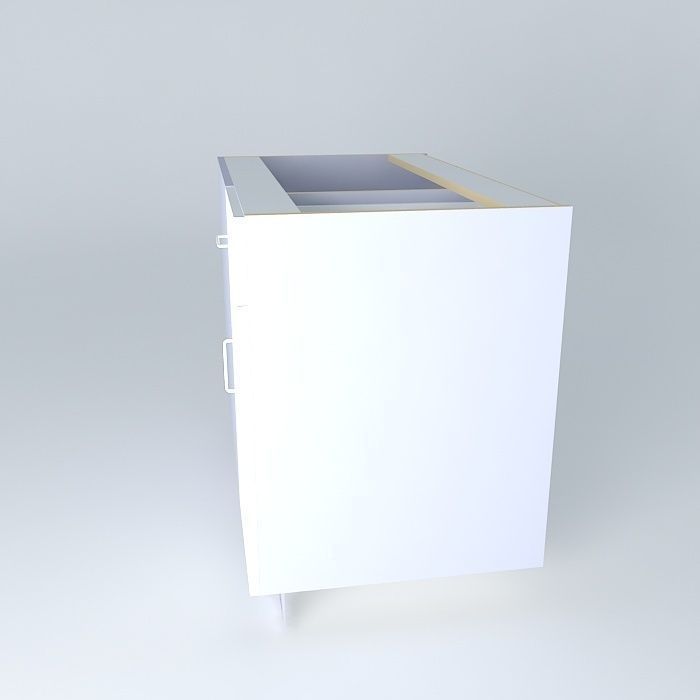 BB1D1D cabinet Free 3D model_2