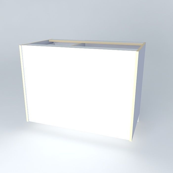 BB1D1D cabinet Free 3D model_1
