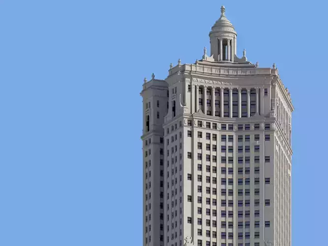 London Guarantee Building 3D print model