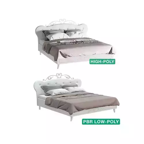 Bed - Tejat 3D Model Collection