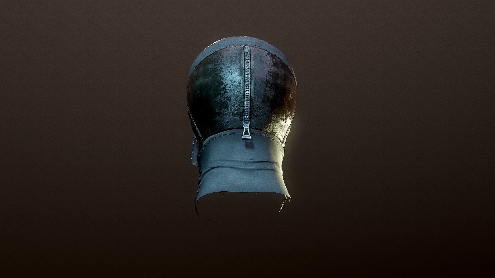 Mask low poly Low-poly 3D model_8