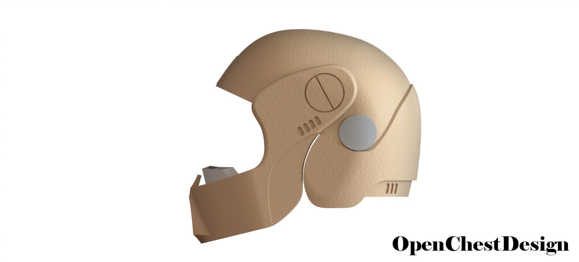 Star Wars Resistance Trooper Helmet 3D print model_3