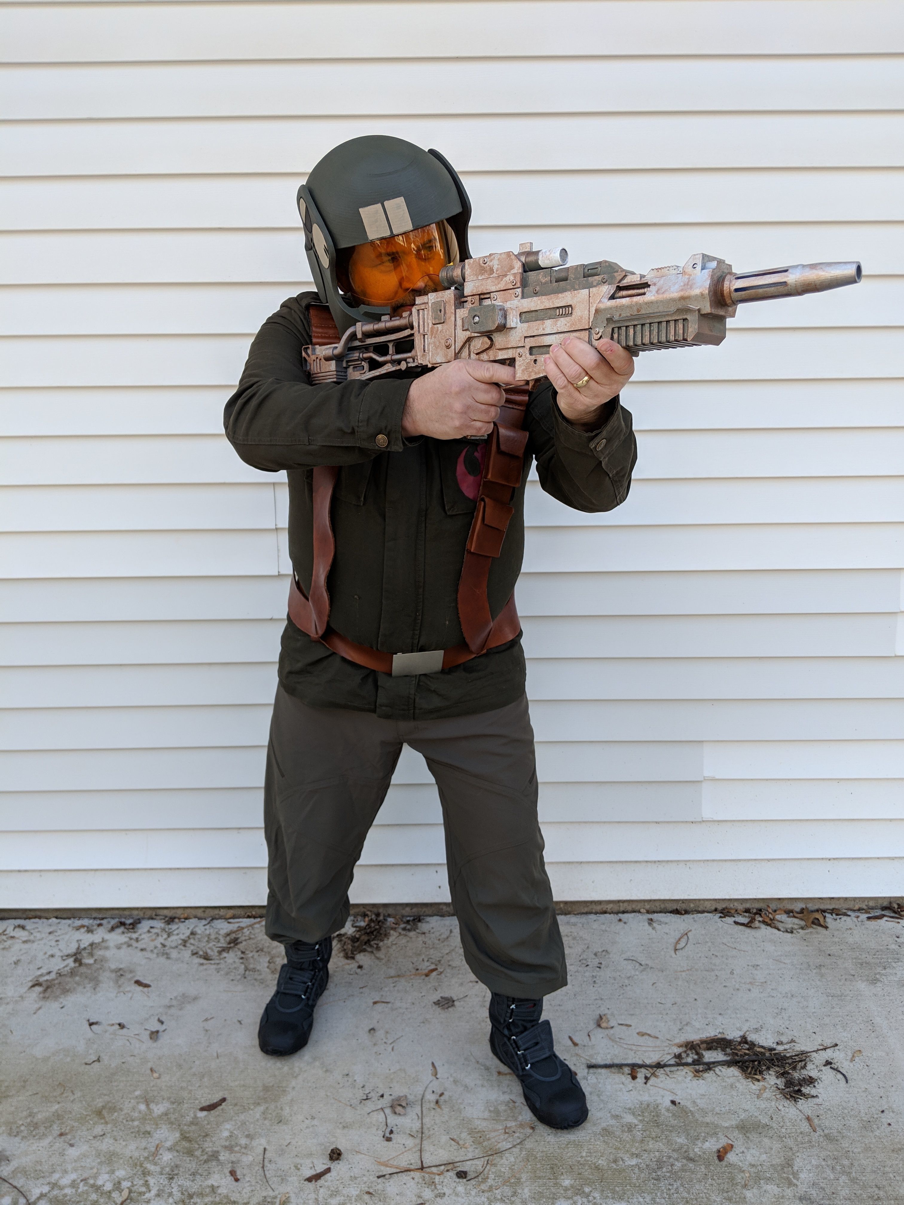 Star Wars Resistance Trooper Helmet 3D print model_8