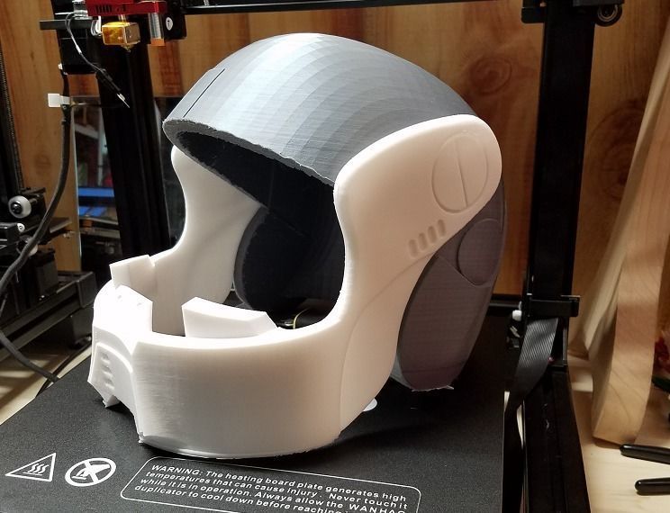 Star Wars Resistance Trooper Helmet 3D print model_9