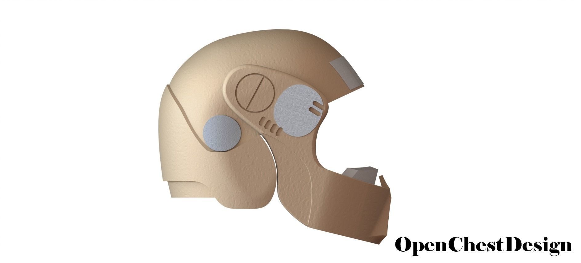 Star Wars Resistance Trooper Helmet 3D print model_4