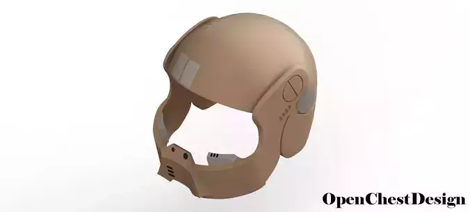 Star Wars Resistance Trooper Helmet 3D print model