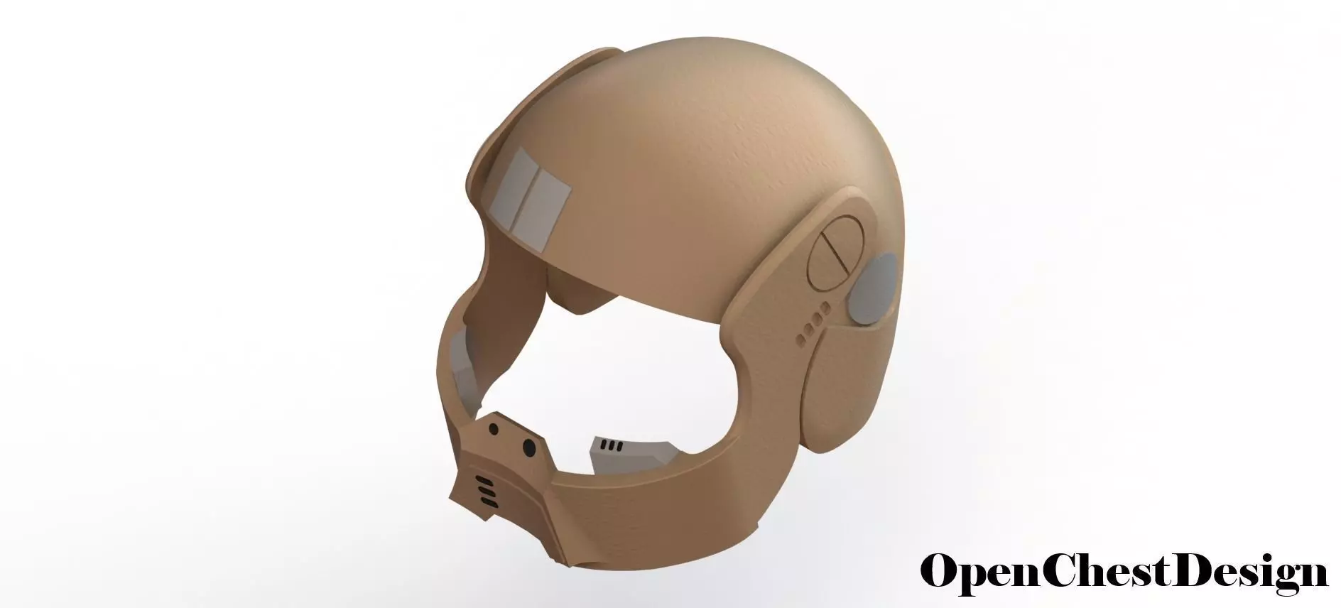 Star Wars Resistance Trooper Helmet 3D print model_0