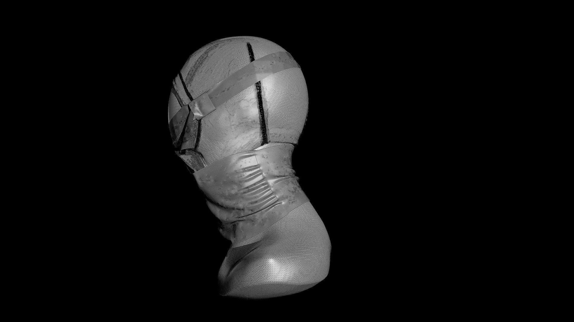 Mask high poly Free 3D print model_15