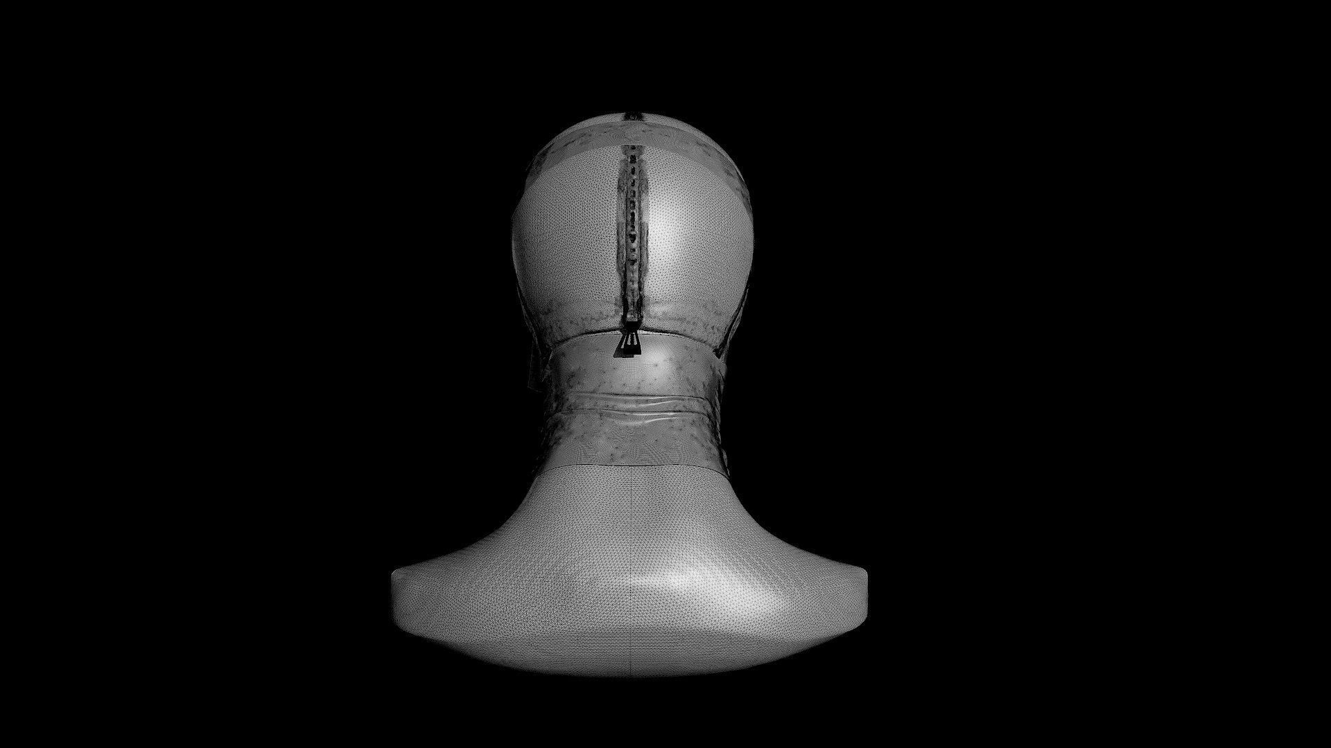 Mask high poly Free 3D print model_14