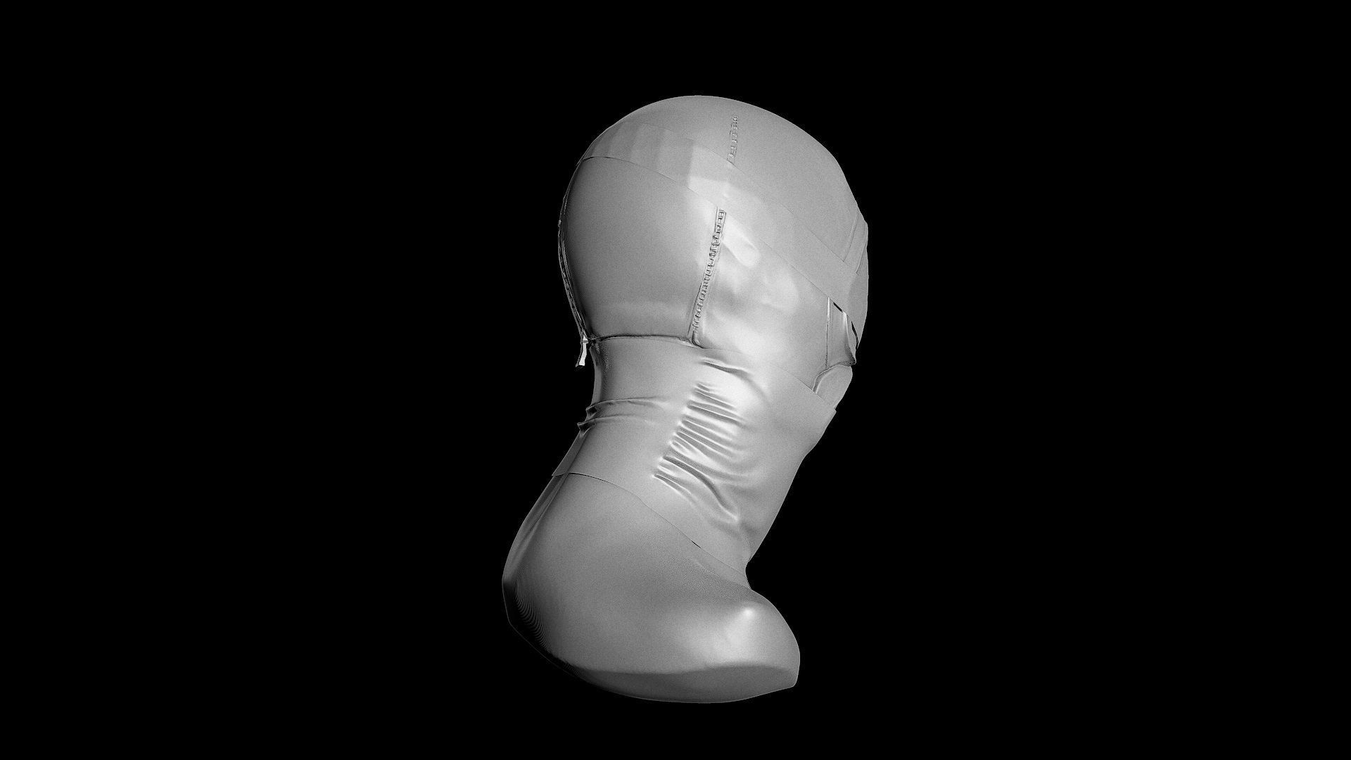 Mask high poly Free 3D print model_4