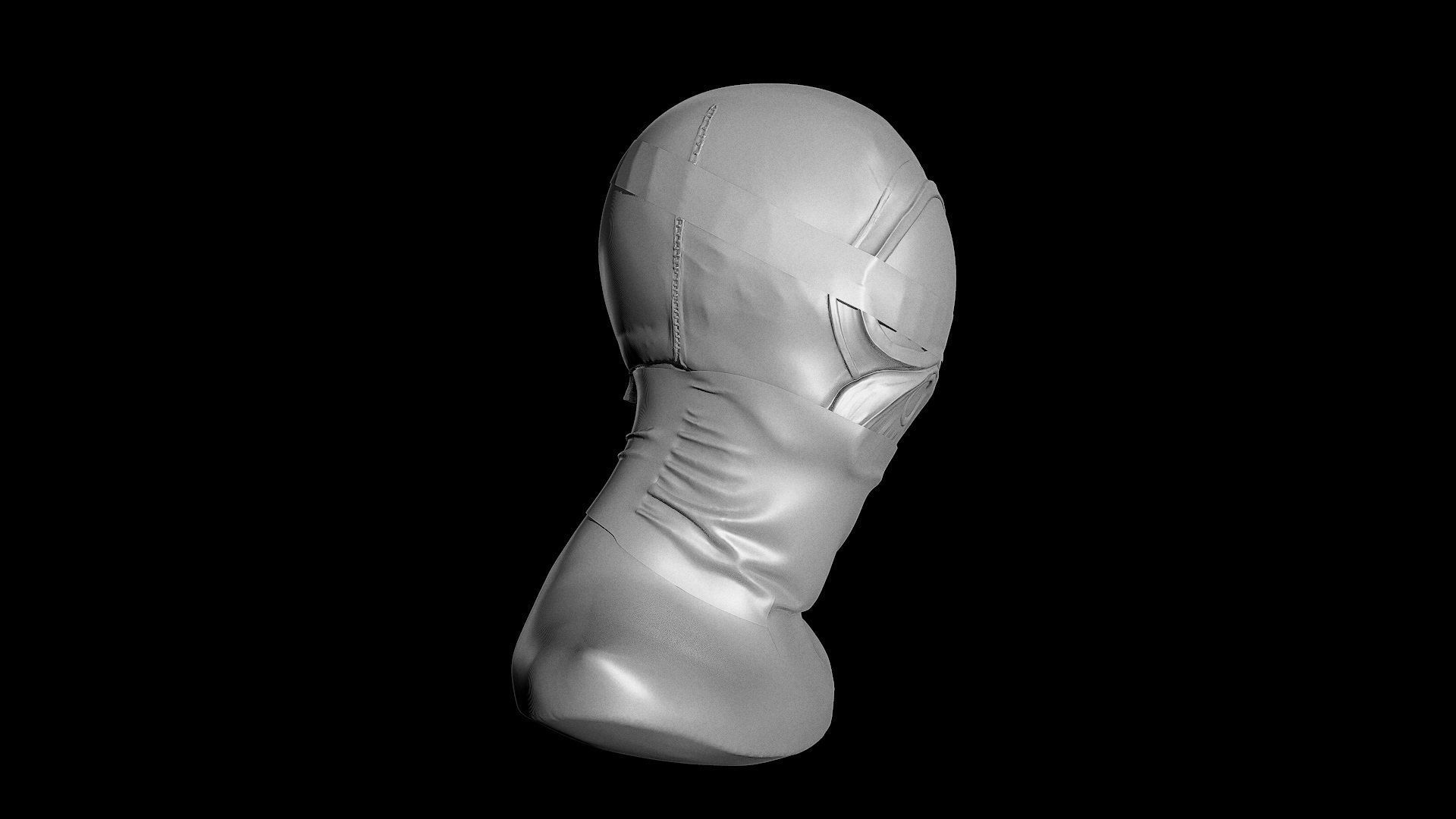 Mask high poly Free 3D print model_3