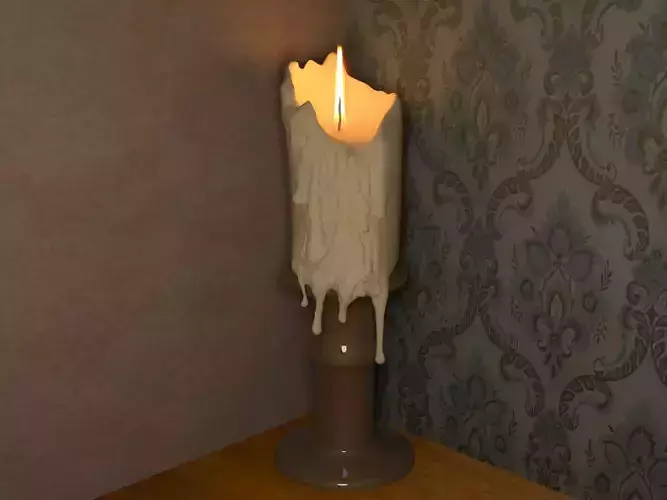 Candle dripping