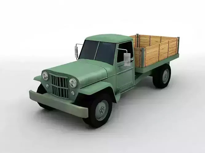Antique Jeep Pickup Truck