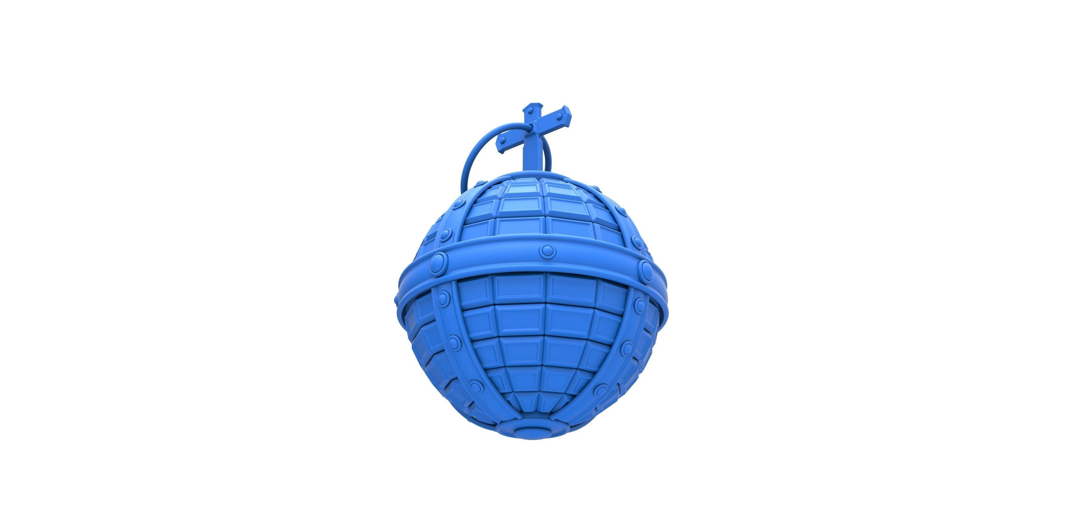 Holy hand grenade from the movie Ready player one 2018 3D print model_10