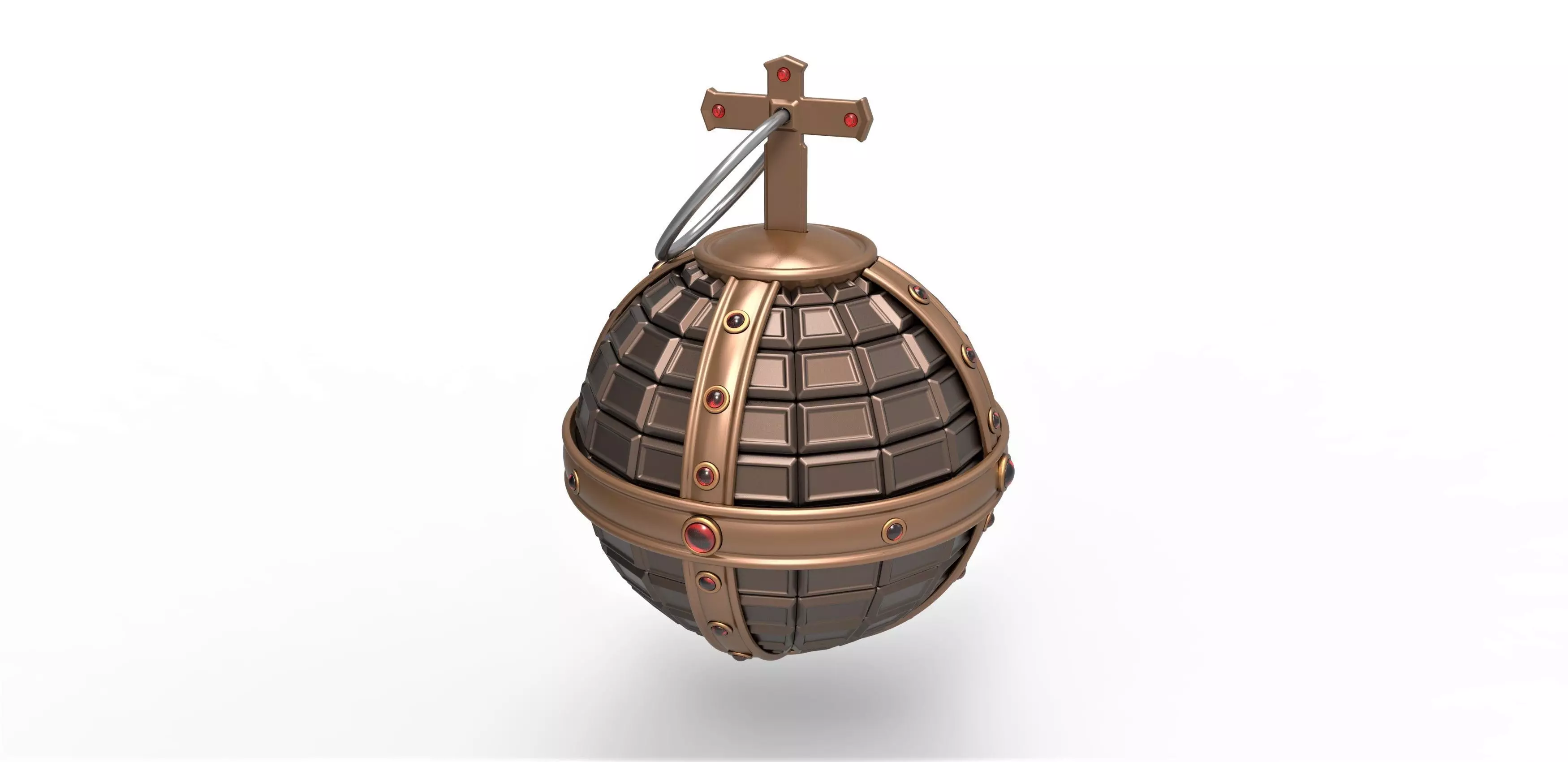 Holy hand grenade from the movie Ready player one 2018 3D print model_0