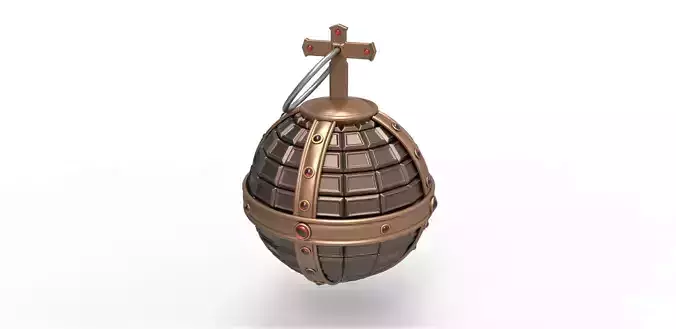 Holy hand grenade from the movie Ready player one 2018 3D print model