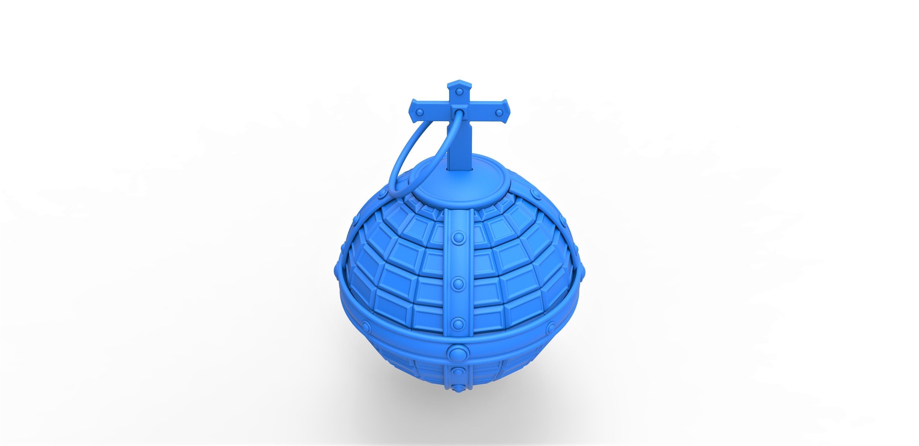 Holy hand grenade from the movie Ready player one 2018 3D print model_12