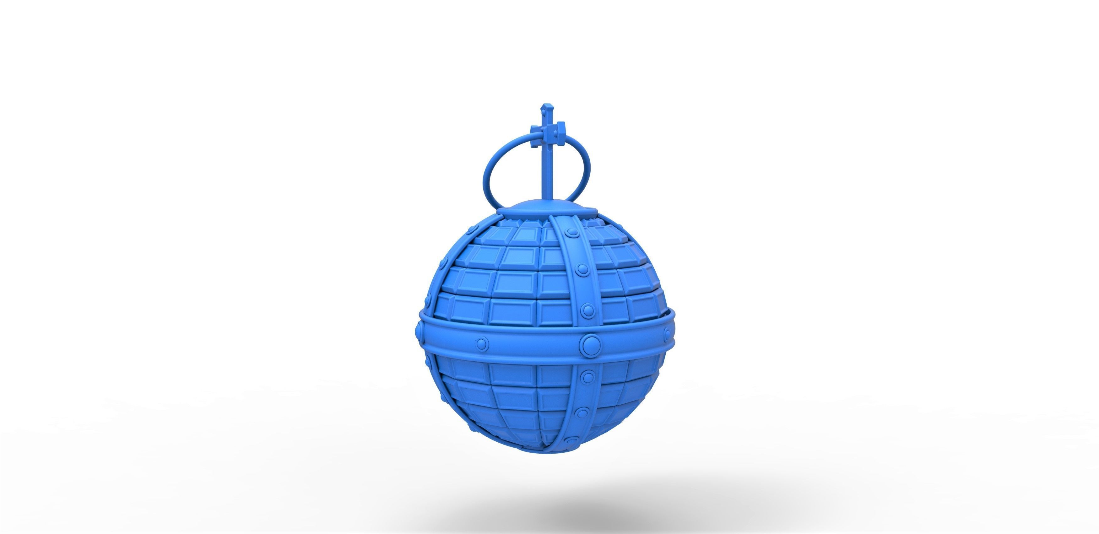 Holy hand grenade from the movie Ready player one 2018 3D print model_14