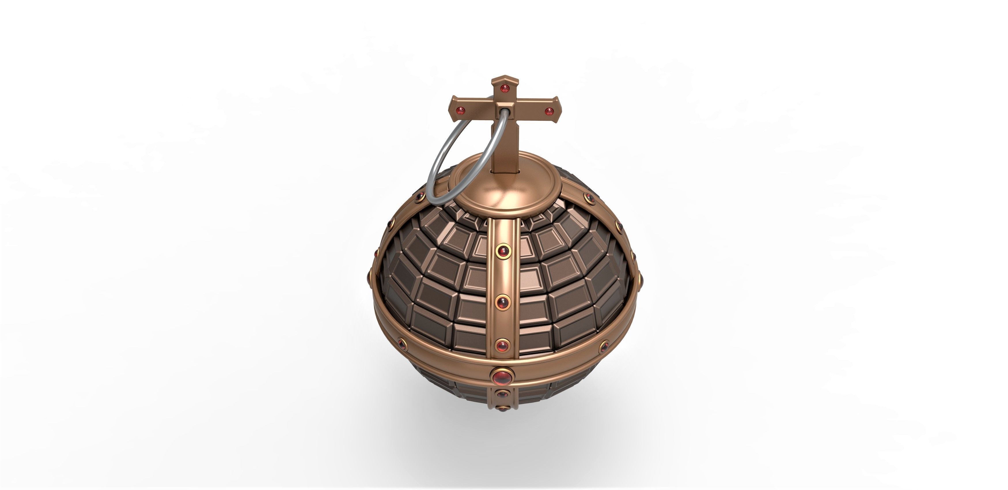 Holy hand grenade from the movie Ready player one 2018 3D print model_4