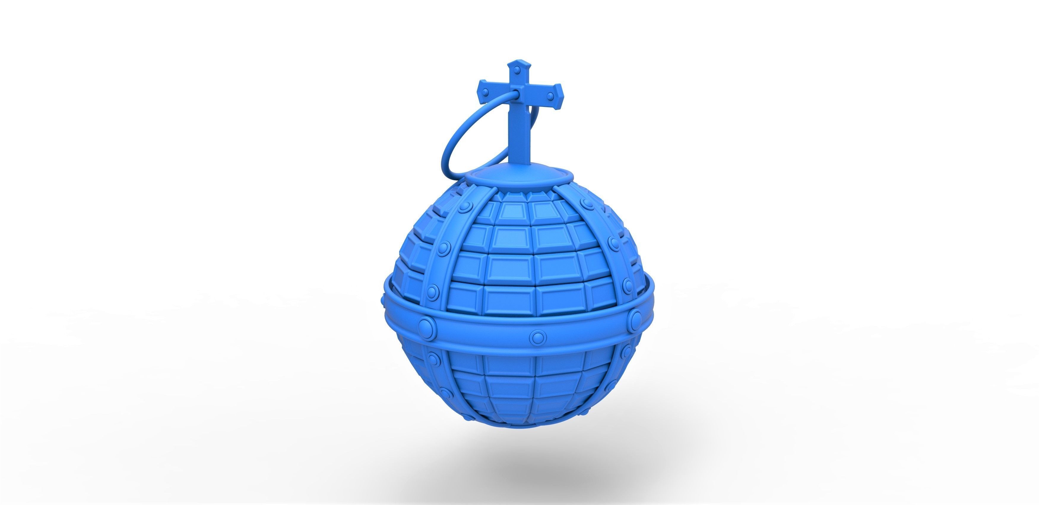Holy hand grenade from the movie Ready player one 2018 3D print model_9