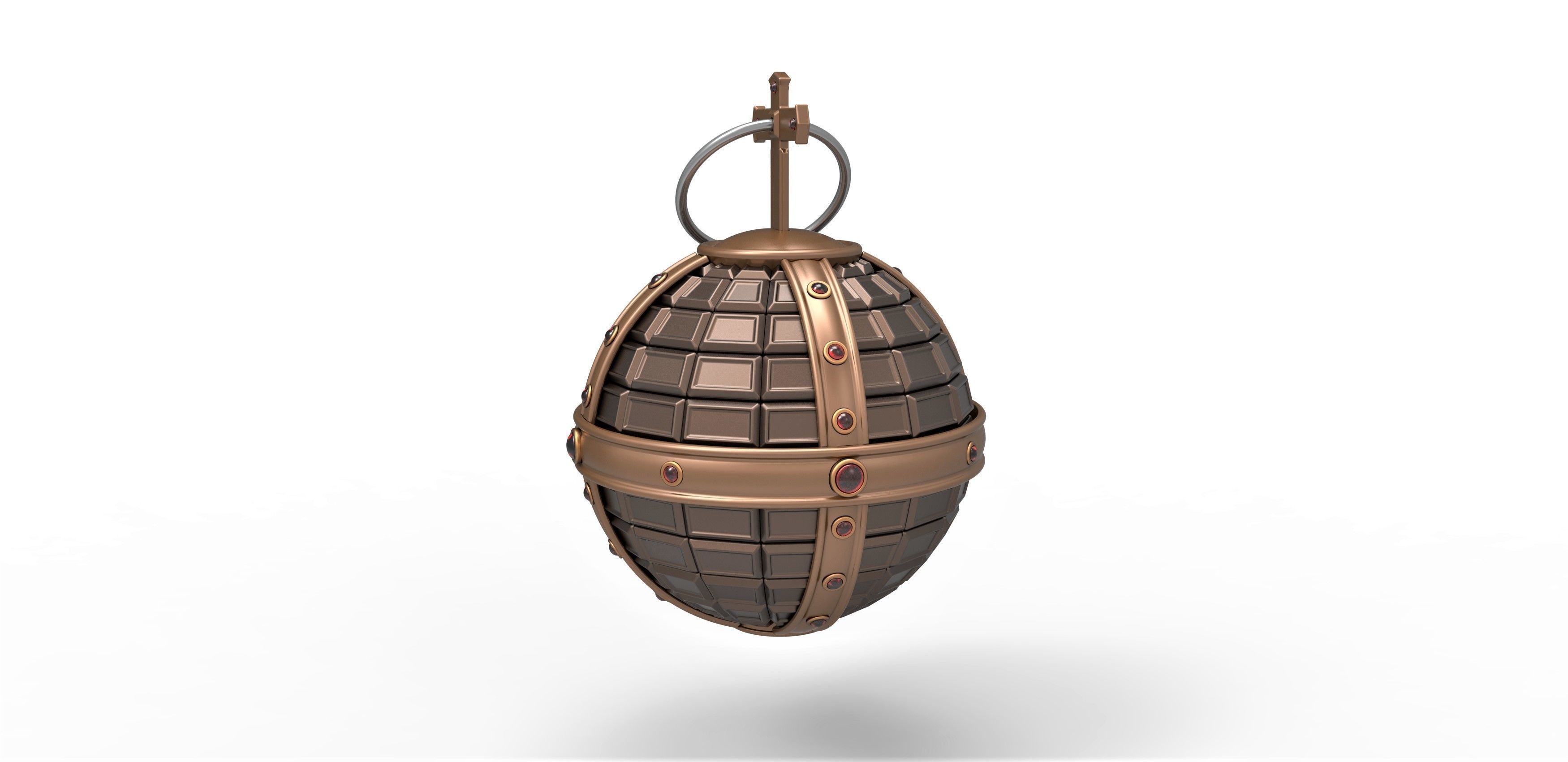 Holy hand grenade from the movie Ready player one 2018 3D print model_7