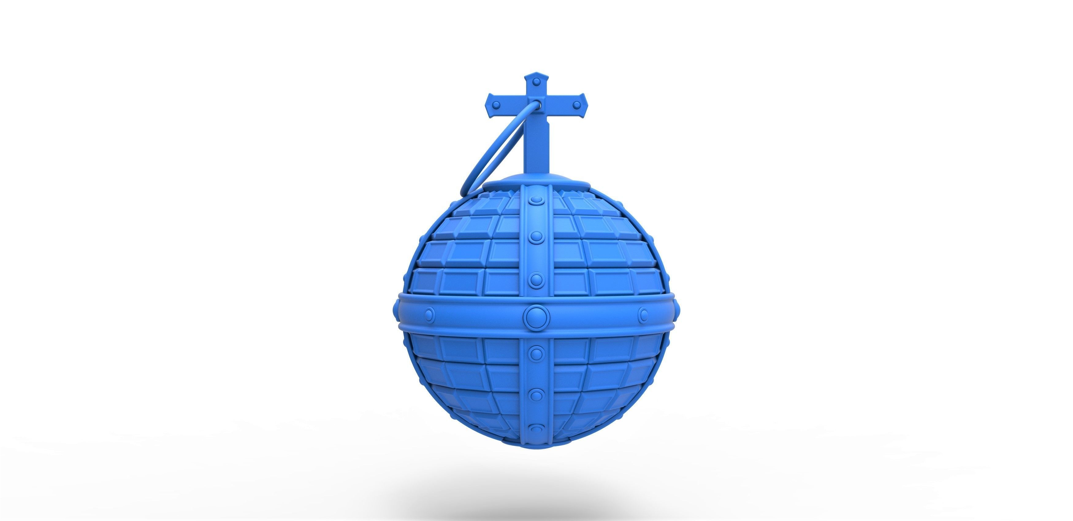 Holy hand grenade from the movie Ready player one 2018 3D print model_11