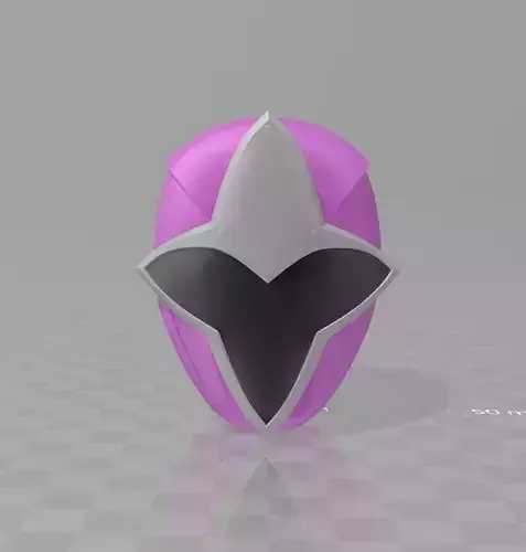 Power Rangers Shuriken Sentai Ninninger MomoNinger Helmet 3D print model