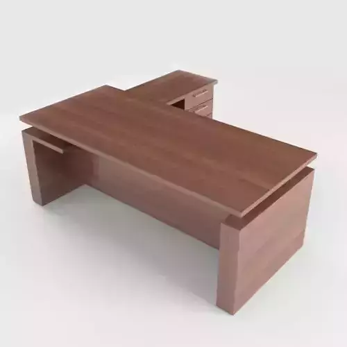 Office desk Free 3D model