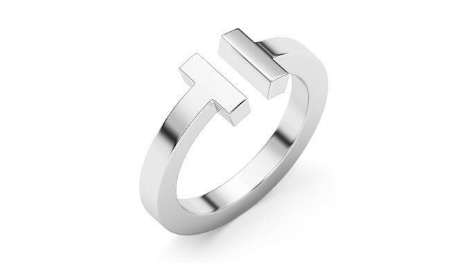 Square Ring 3D print model