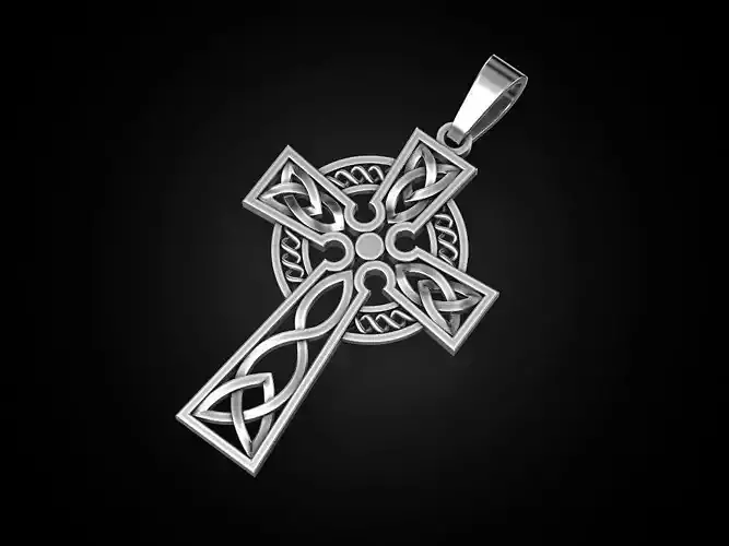 Celtic cross patterns 2 3D print model