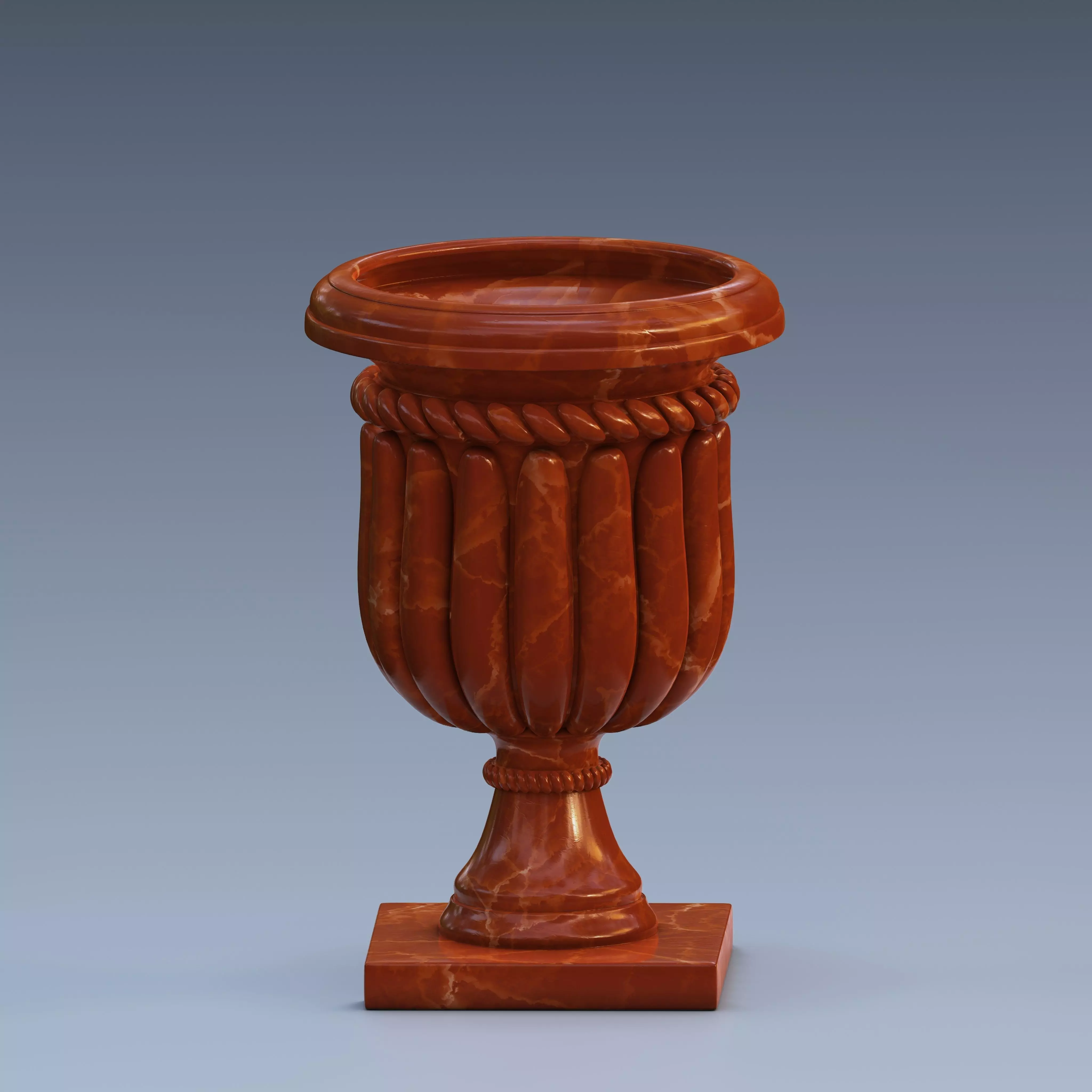 Garden urn planter02 B 3D model_0