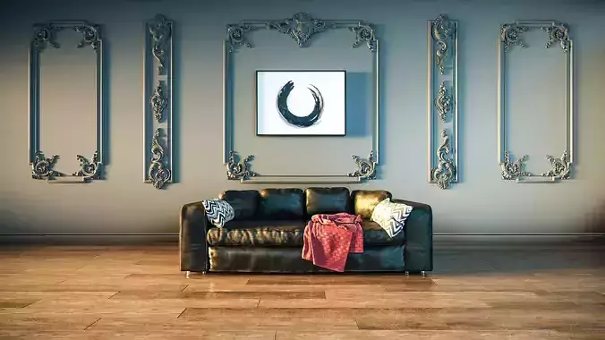 Leather 3Seater Sofa