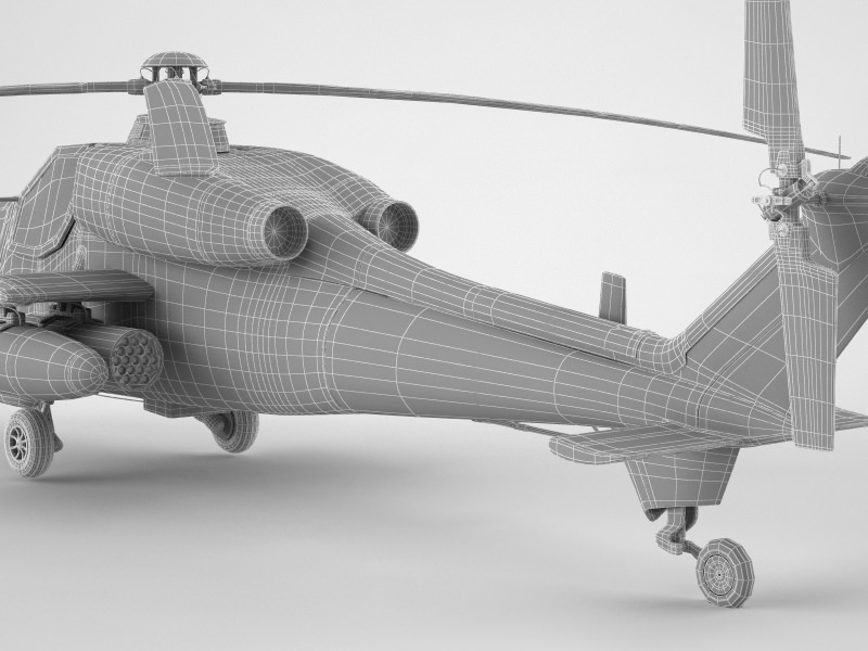 Helicopter A129 Mangusta 3D model_18