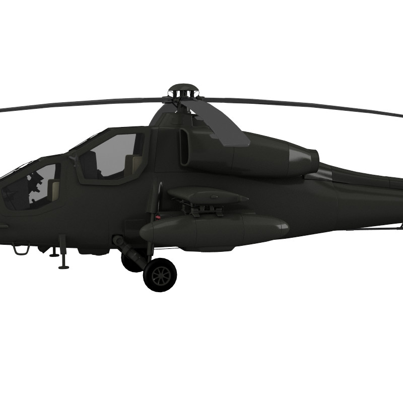Helicopter A129 Mangusta 3D model_6