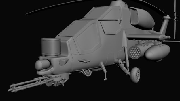 Helicopter A129 Mangusta 3D model_15