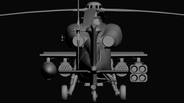 Helicopter A129 Mangusta 3D model_13