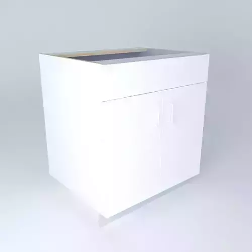 S2D1FD cabinet with wooden top