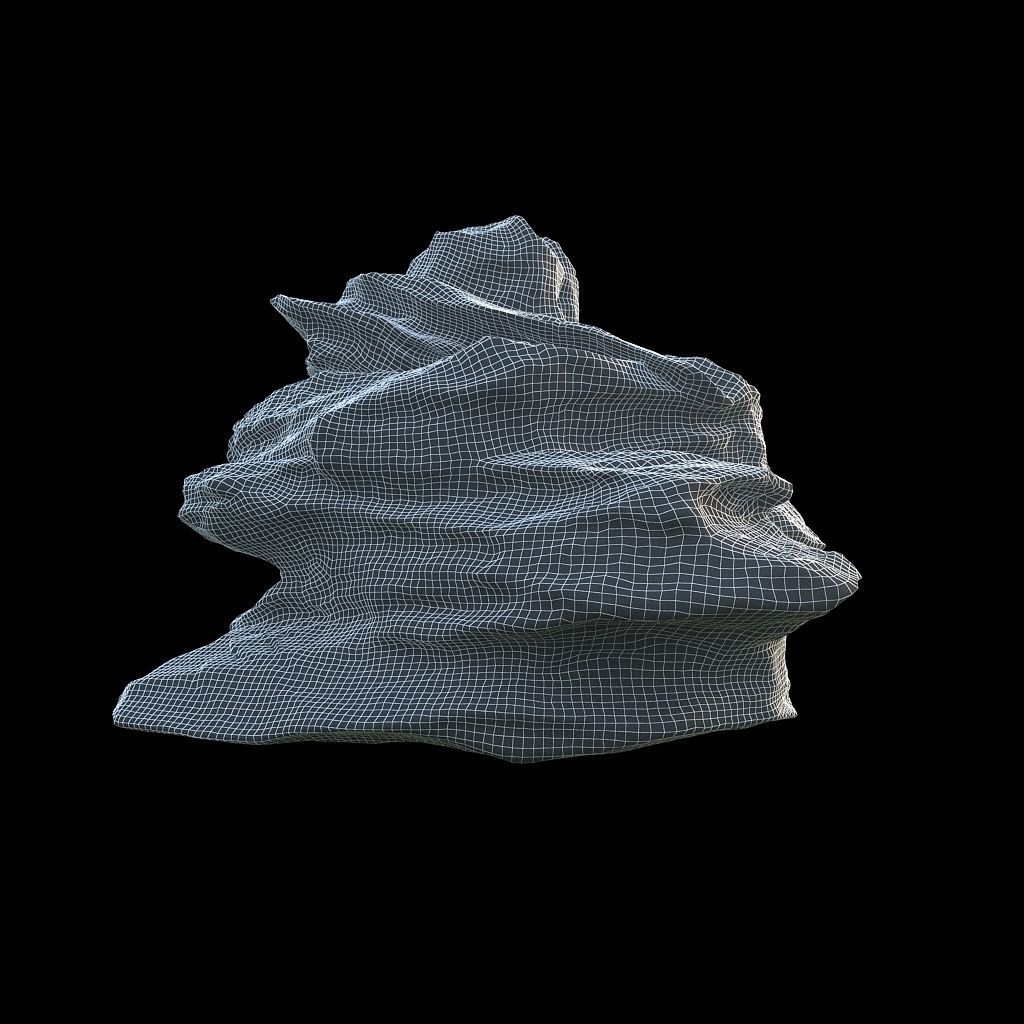 Photorealistic V-Ray render ready Iceberg kit  Low-poly 3D model_6