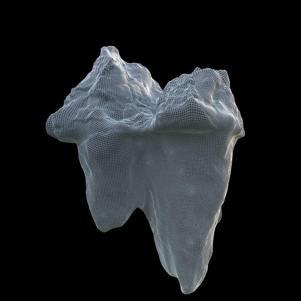 Photorealistic V-Ray render ready Iceberg kit  Low-poly 3D model_8