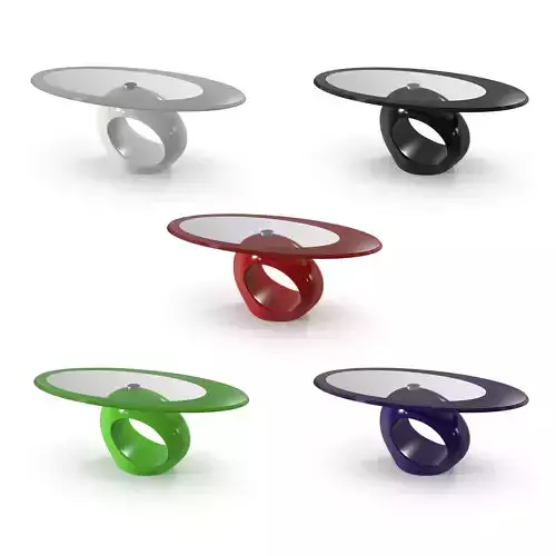 coffee table signal etna Low-poly 3D model