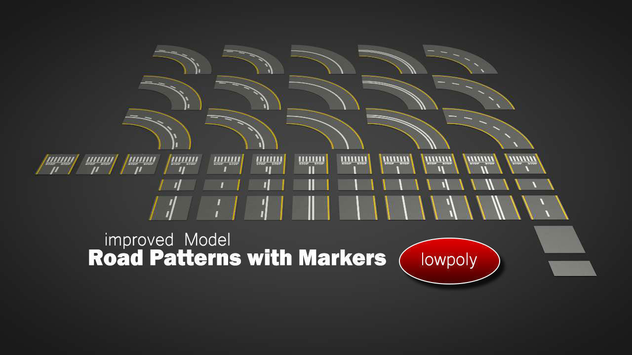Road Patterns with Markers