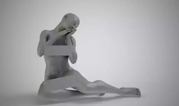 Innocence female nude