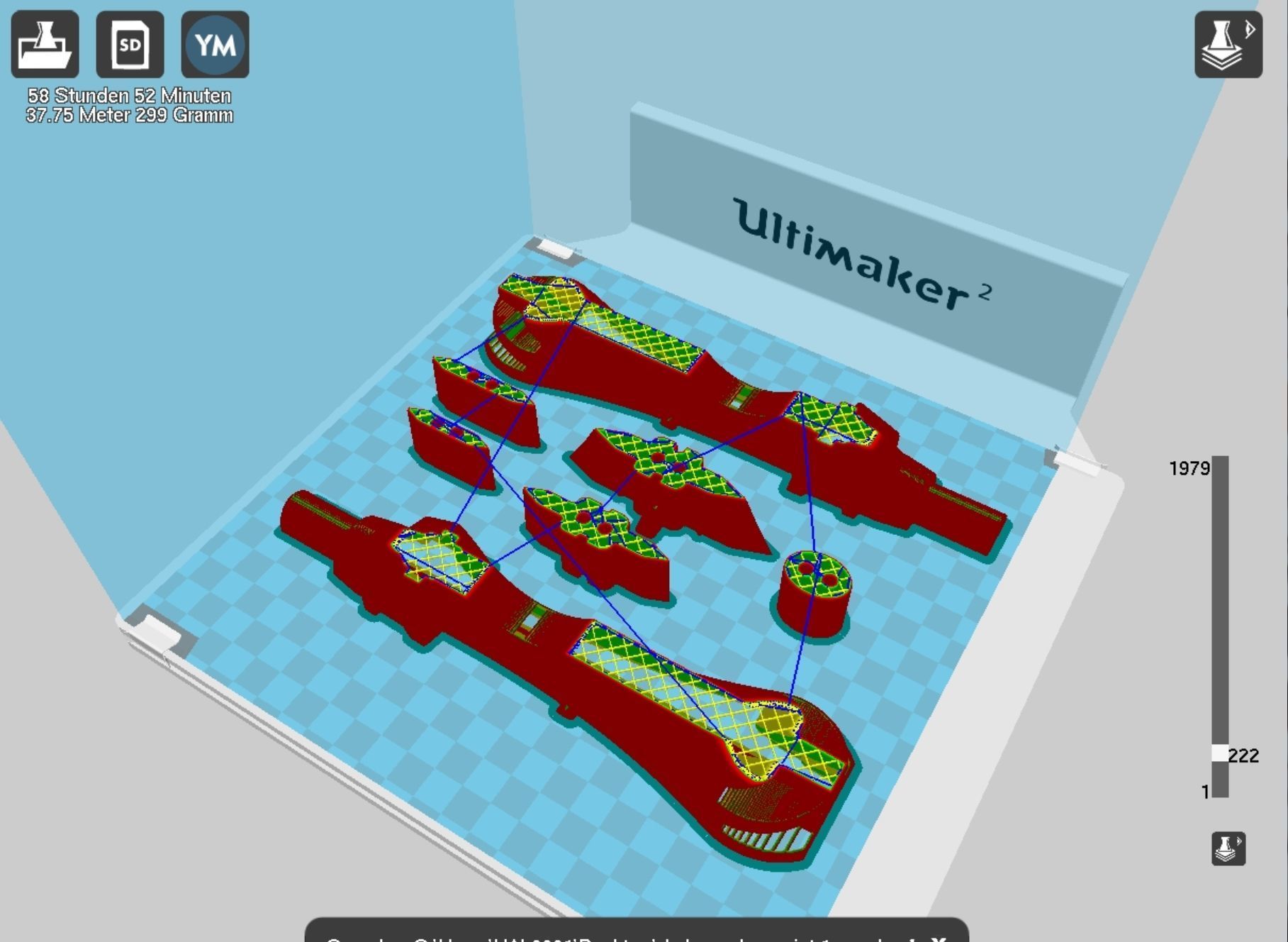 Sword Art Online Dark Repulser Sword Assembly 3D print model_48