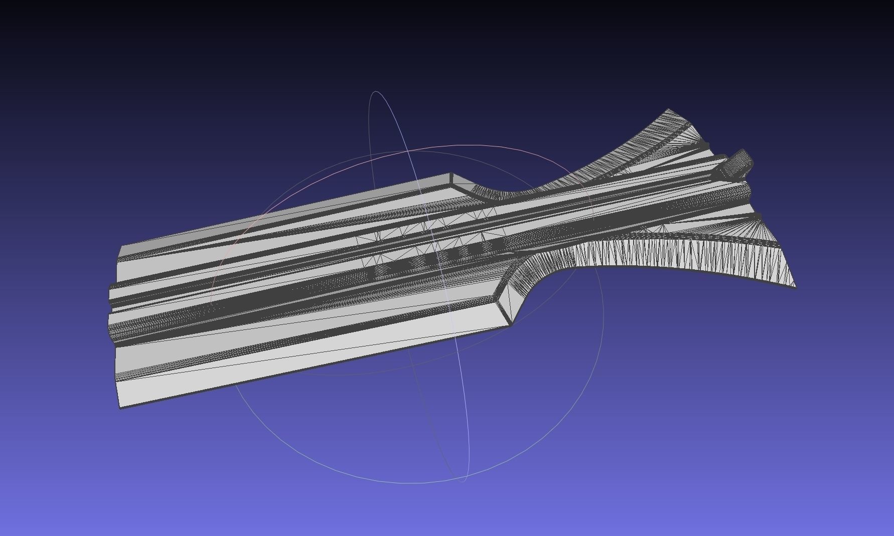 Sword Art Online Dark Repulser Sword Assembly 3D print model_30