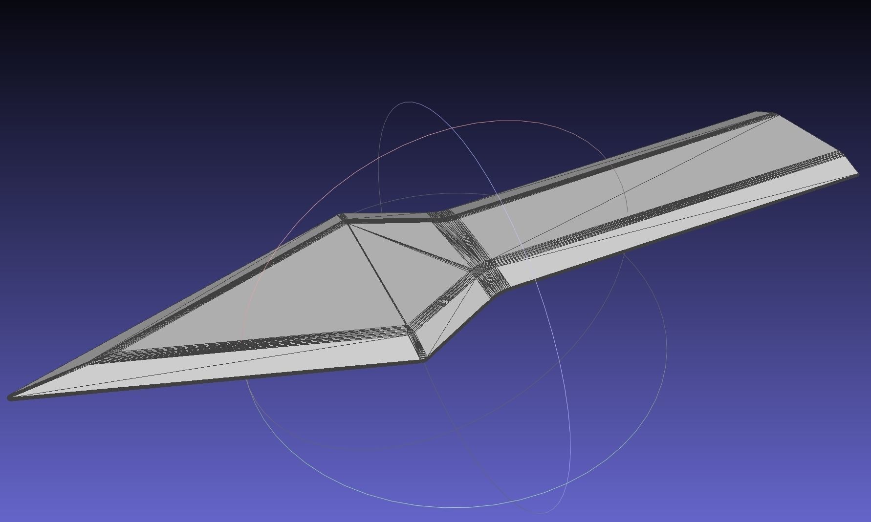 Sword Art Online Dark Repulser Sword Assembly 3D print model_35