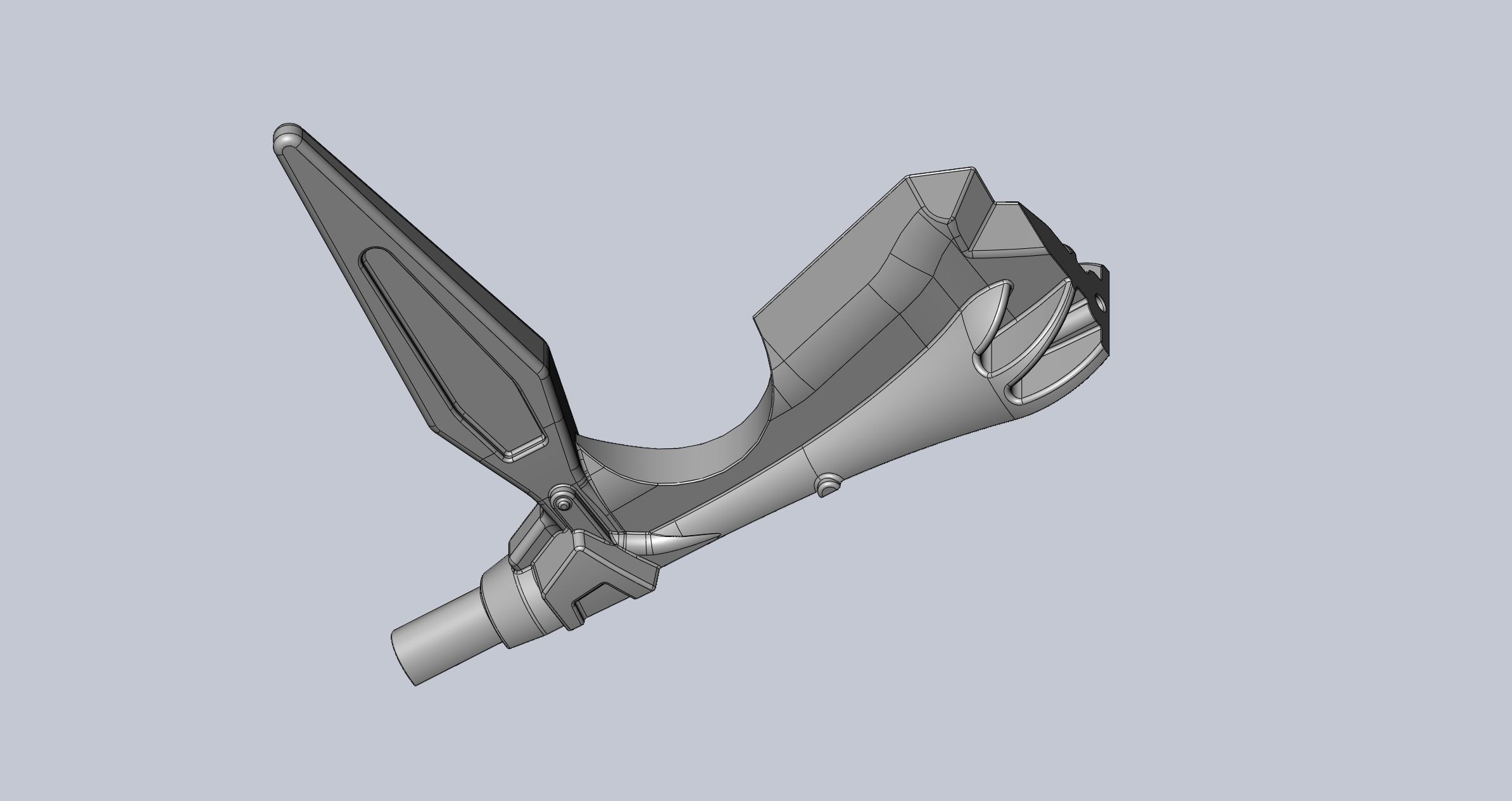 Sword Art Online Dark Repulser Sword Assembly 3D print model_28