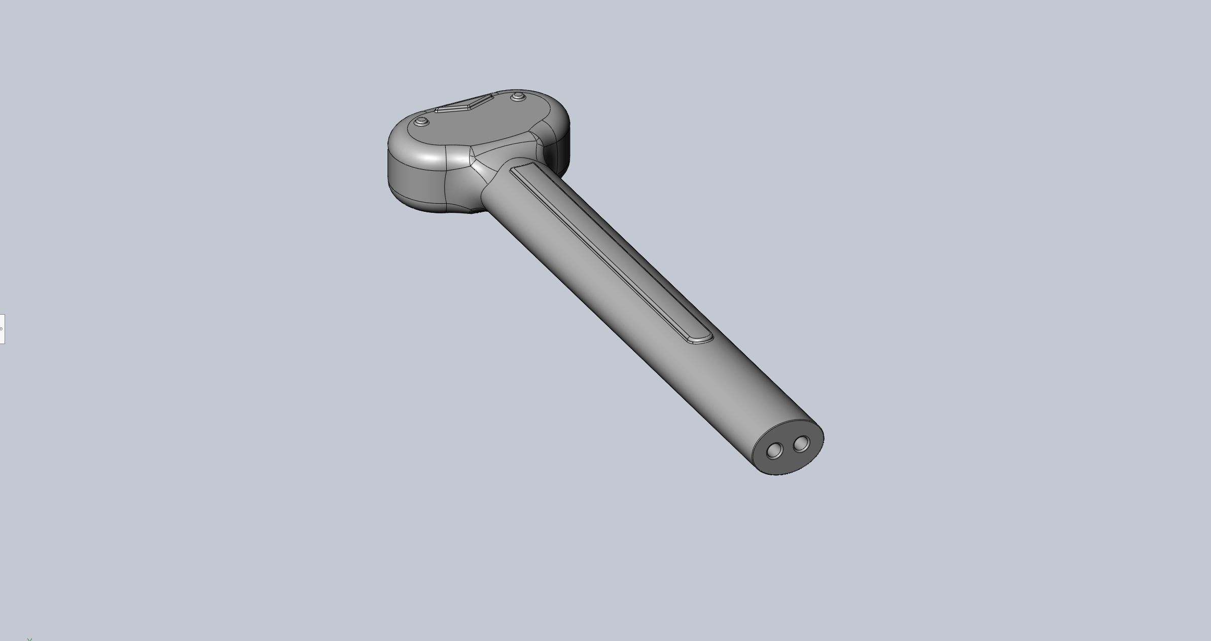 Sword Art Online Dark Repulser Sword Assembly 3D print model_26